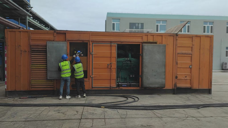 思茅如何检查柴油发电机组的机油油位？